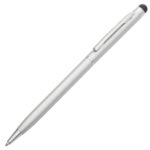 Długopis aluminiowy Touch Tip, srebrny