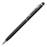Długopis aluminiowy Touch Tip, czarny
